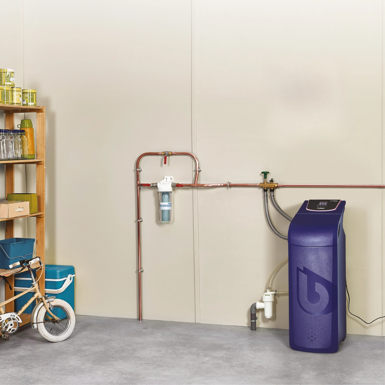 BWT Perla dark blue Bluetooth built-in